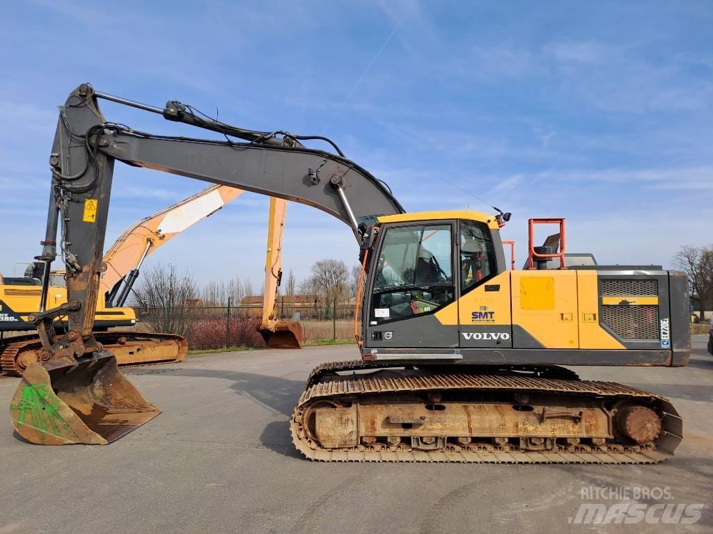 Volvo EC220EL Beltegraver