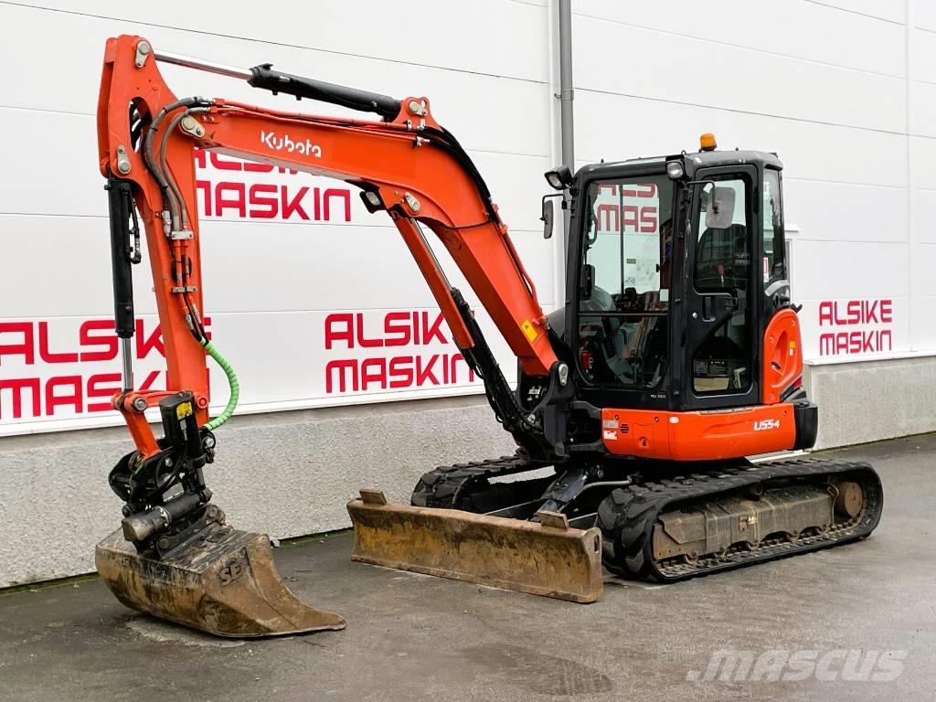 Kubota U 55-4 Minigravere <7t