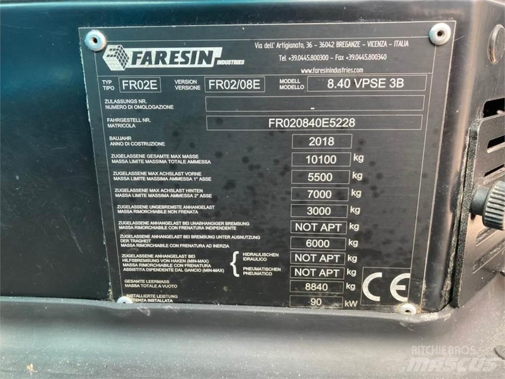 Faresin 840 Teleskoplastere for Landbruk