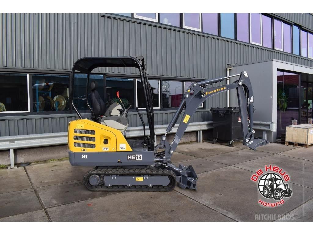 Eurotrac HE18-1 RP Spesialtilpassede gravemaskiner