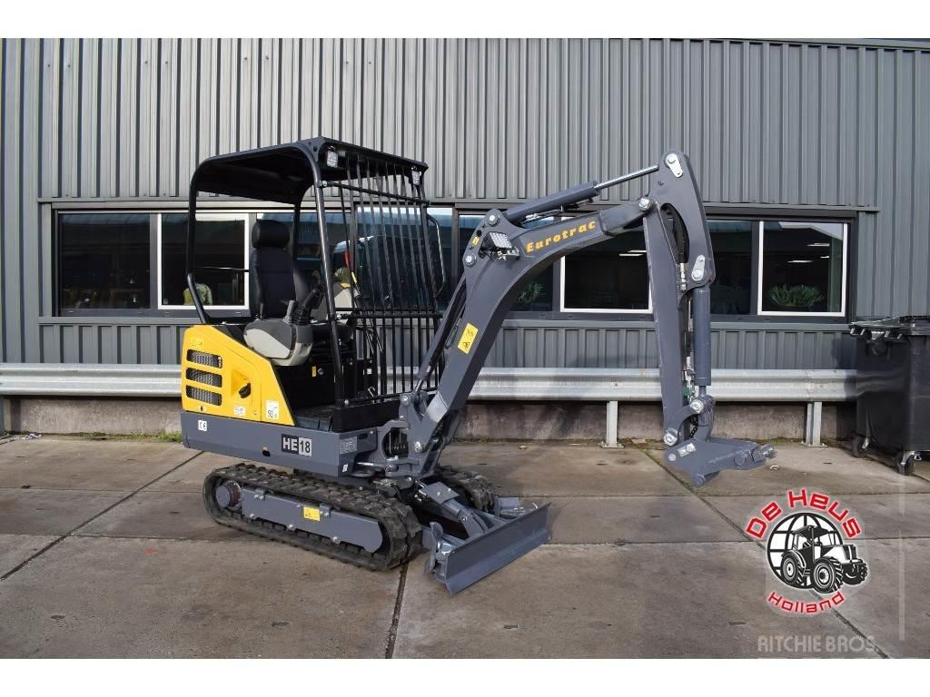 Eurotrac HE18-1 RP Spesialtilpassede gravemaskiner