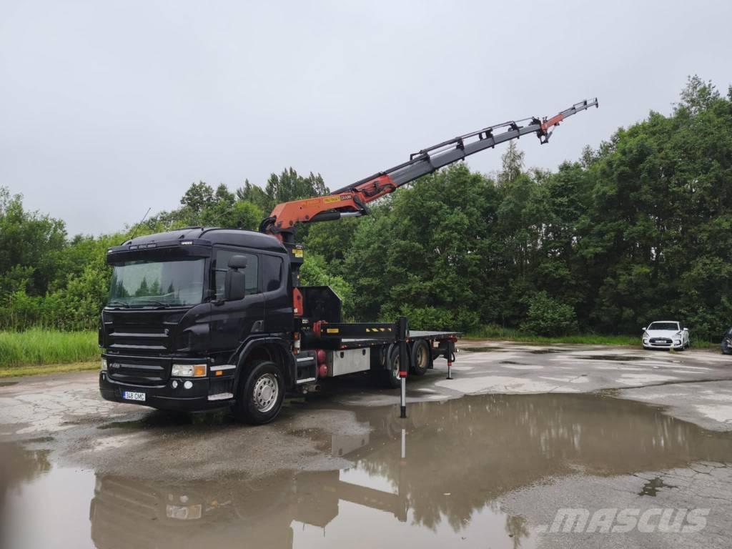 Scania P 420 Kranbil