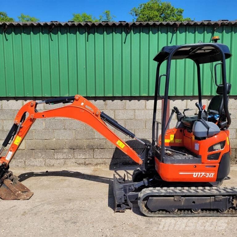 Kubota U17-3a Minigravere <7t