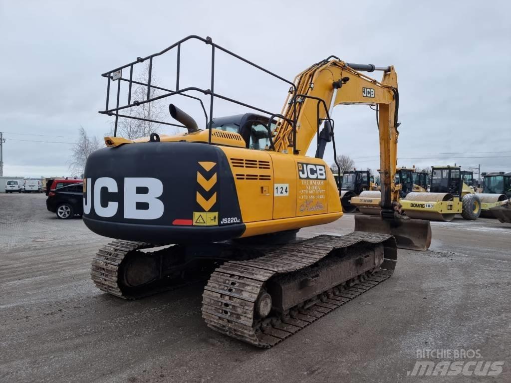 JCB JS 220 LC Beltegraver