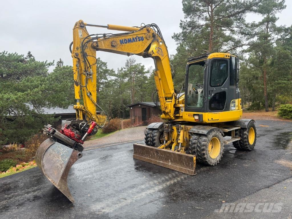 Komatsu PW 98 MR-6 Hjulgravere