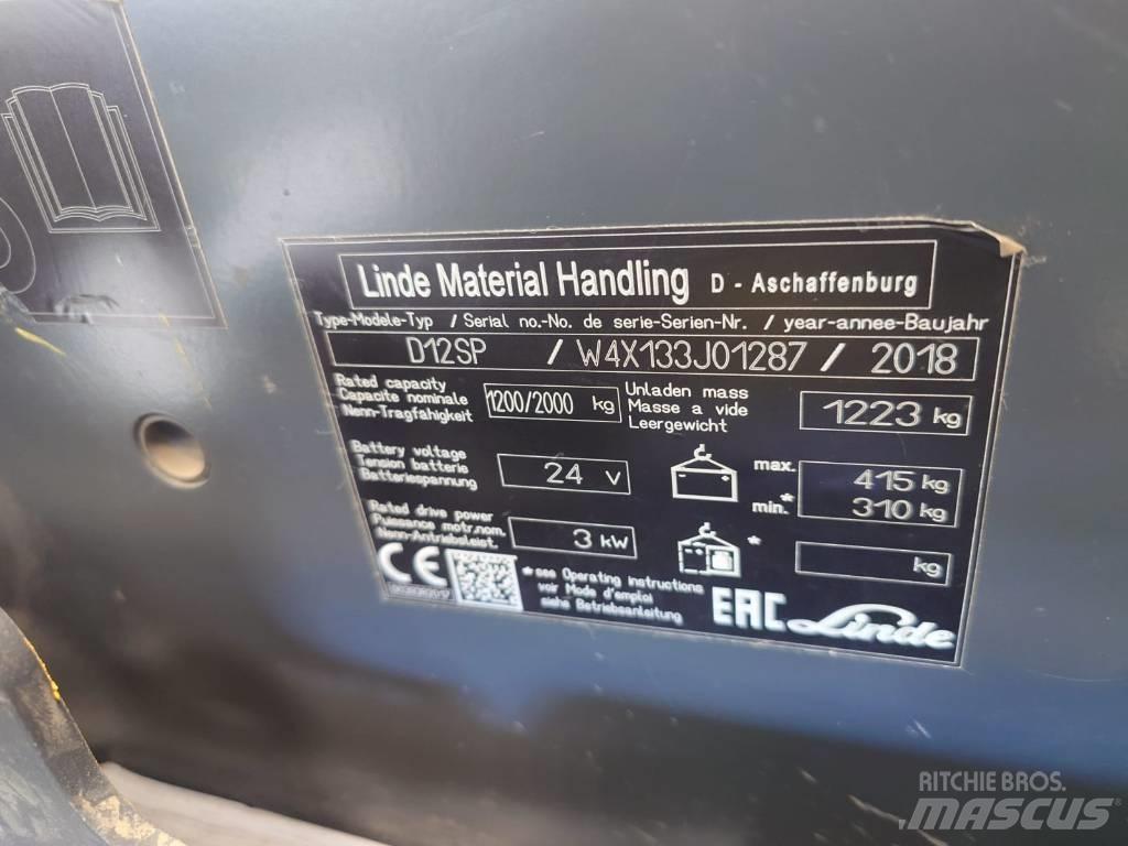 Linde D 12 Stablere