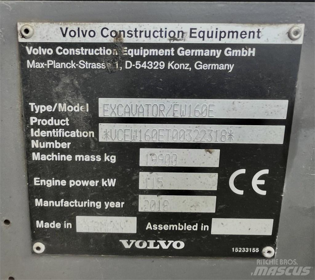 Volvo EW 160 E Hjulgravere