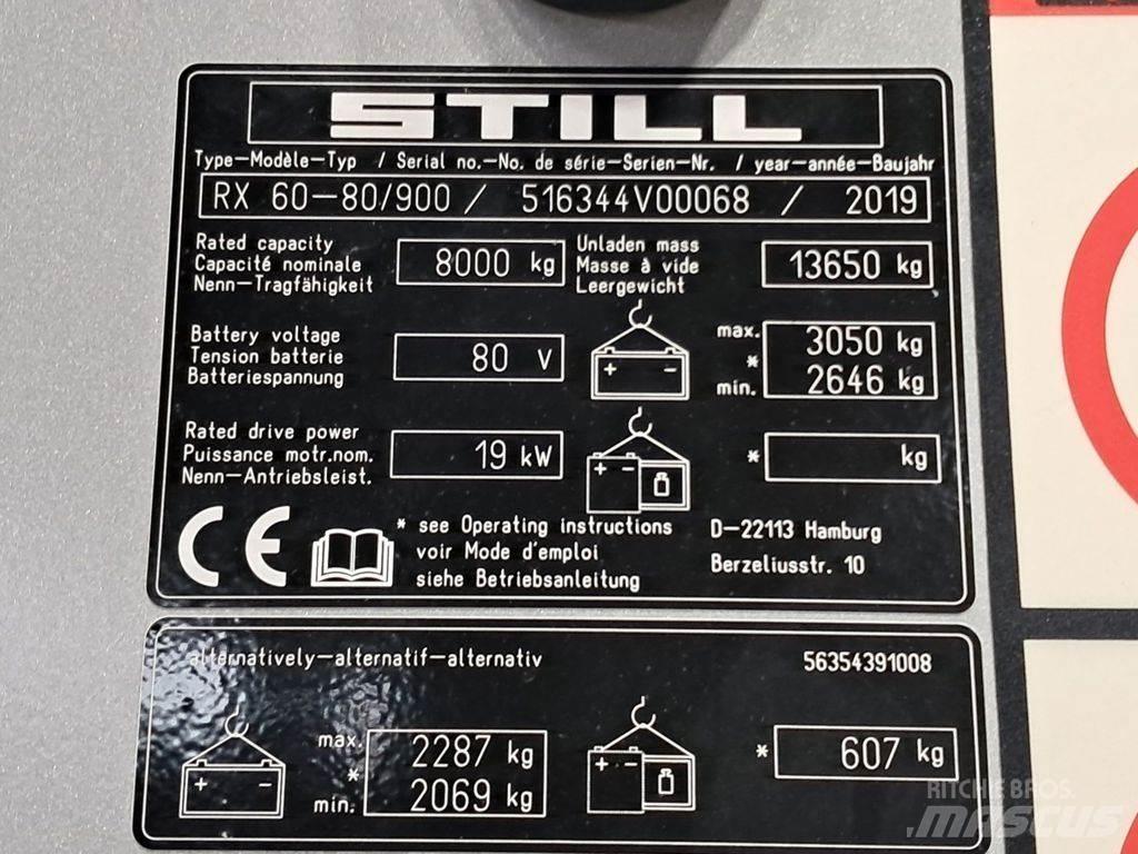 Still RX60-80/900 Elektriske trucker