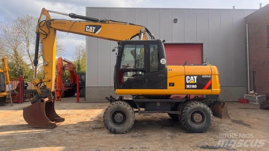 CAT M 316 D Hjulgravere
