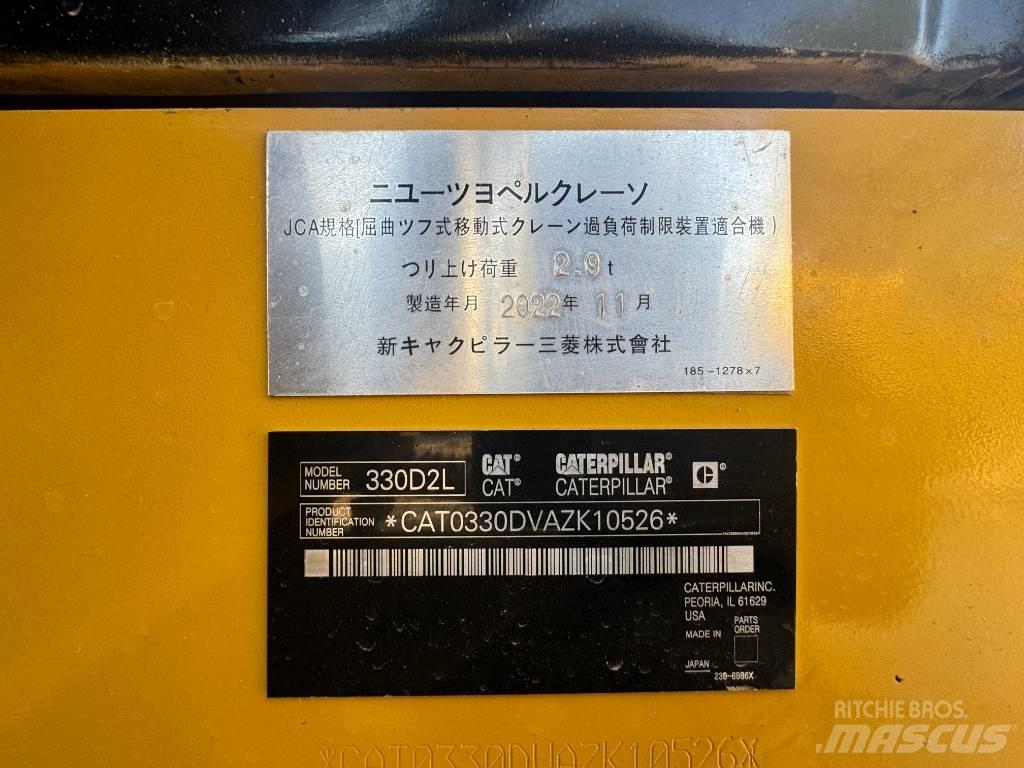 CAT 330D2L Beltegraver
