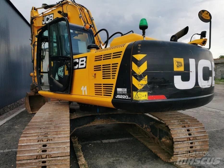JCB JS220LC Beltegraver
