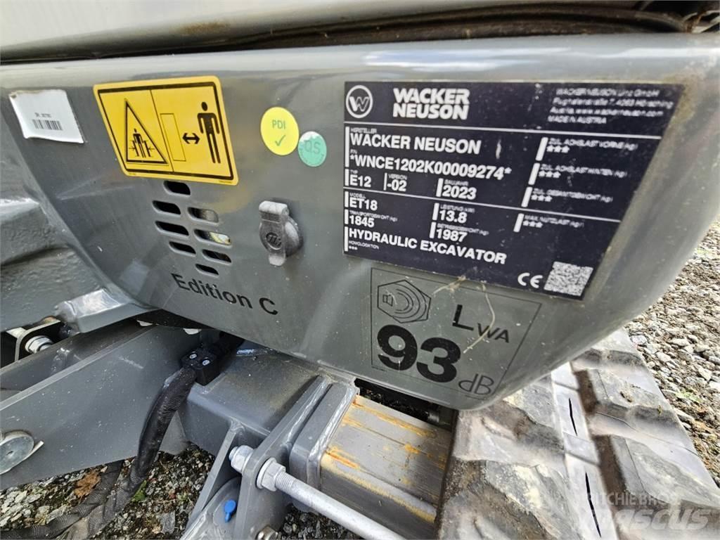Wacker ET 18 Minigravere <7t