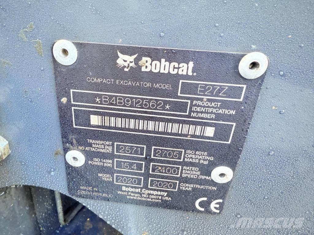 Bobcat E 27z Minigravere <7t