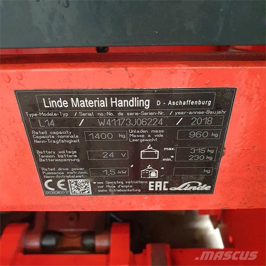Linde L14i Ledestablere