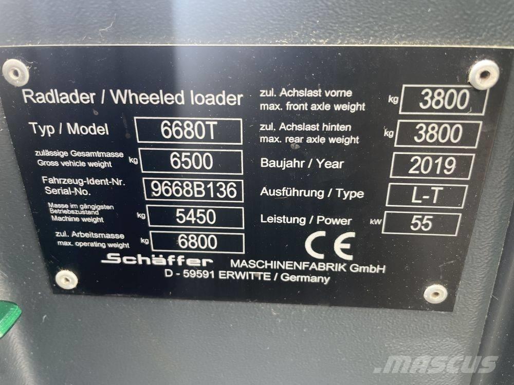 Schäffer 6680T Teleskoplastere for Landbruk