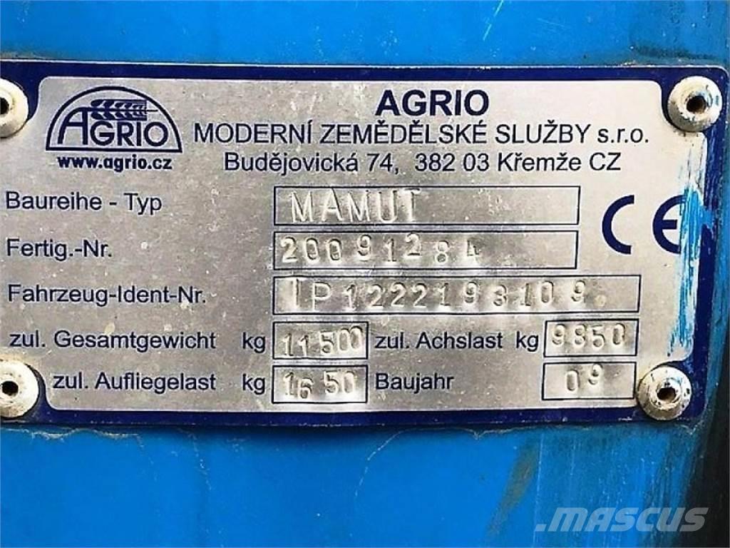 Agrio MAMUT 6036 Slepesprøyter