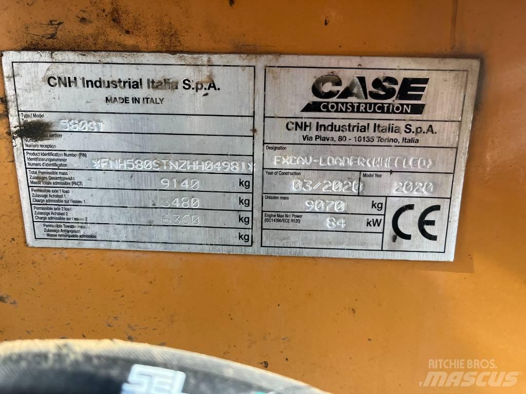 CASE 580 ST Traktorgravere