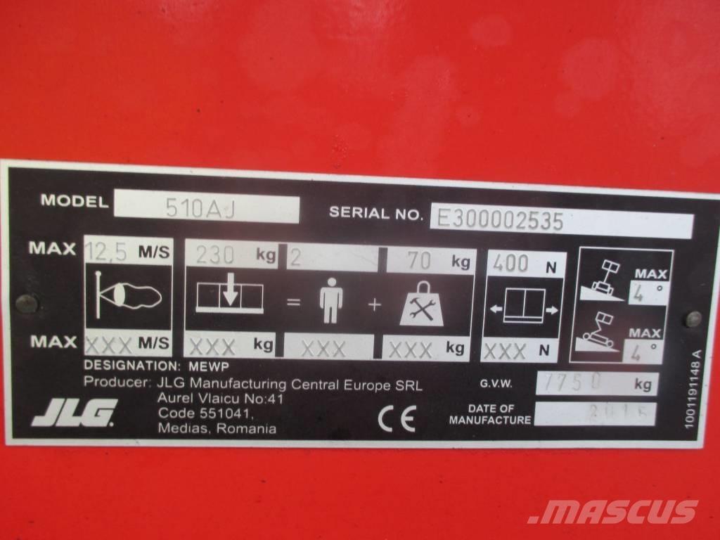 JLG 510 AJ Leddede bomlifter