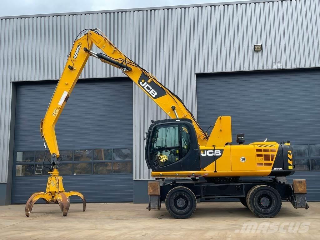JCB JS200W Gravemaskiner for avfallshåndtering