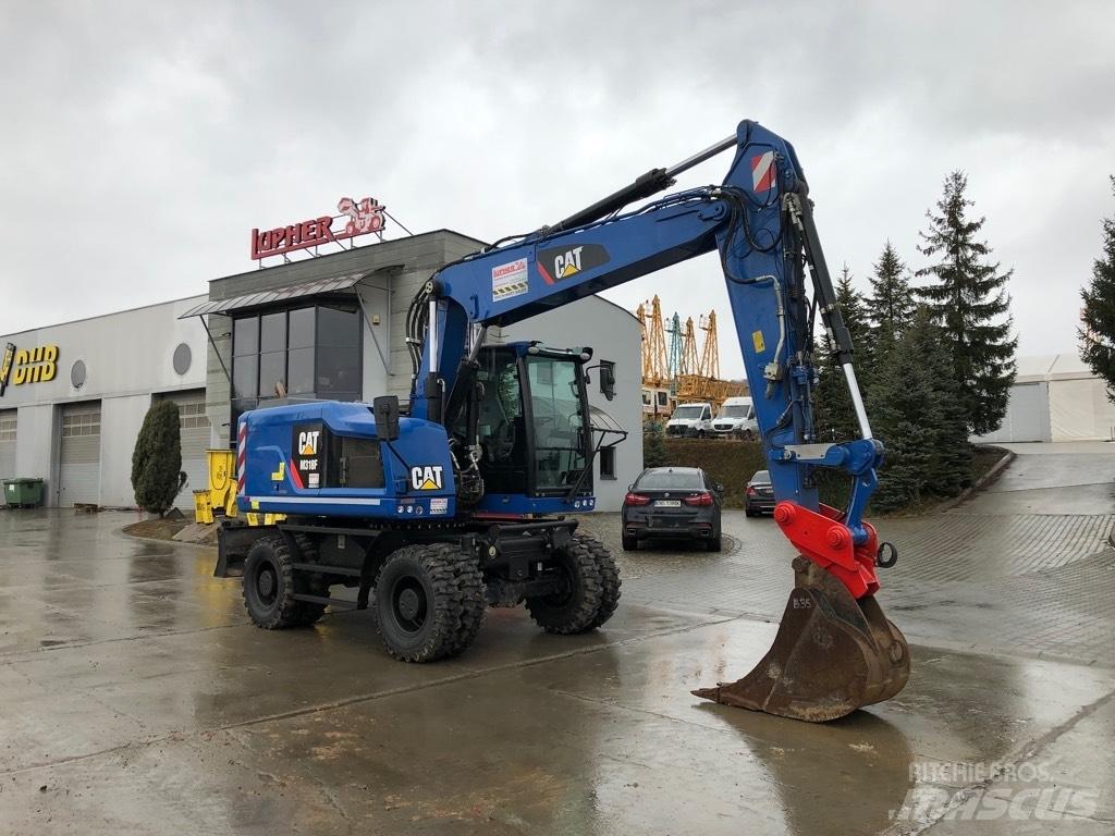 CAT M318F Hjulgravere