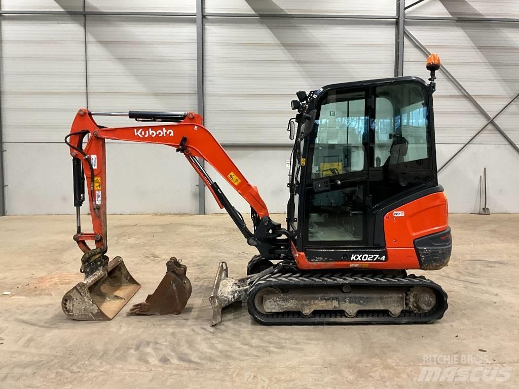 Kubota KX 027-4 Minigravere <7t