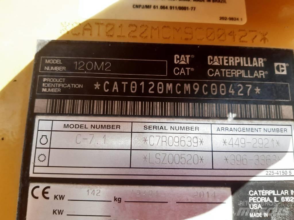 CAT 120 M 2 Veihøvler
