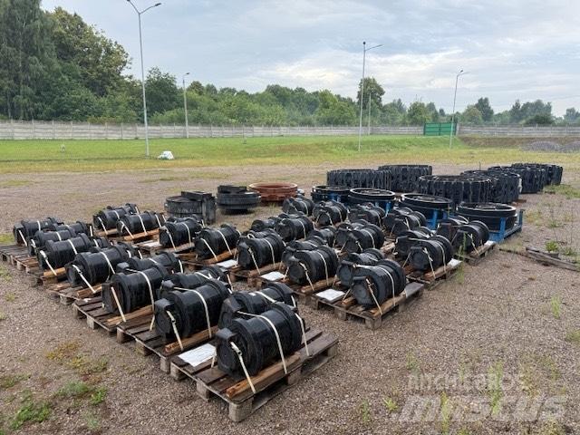 CAT 6020 new parts Belter, kjettinger og understell