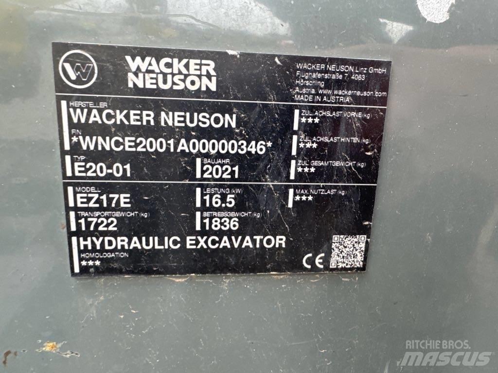 Wacker Neuson EZ17e Beltegraver