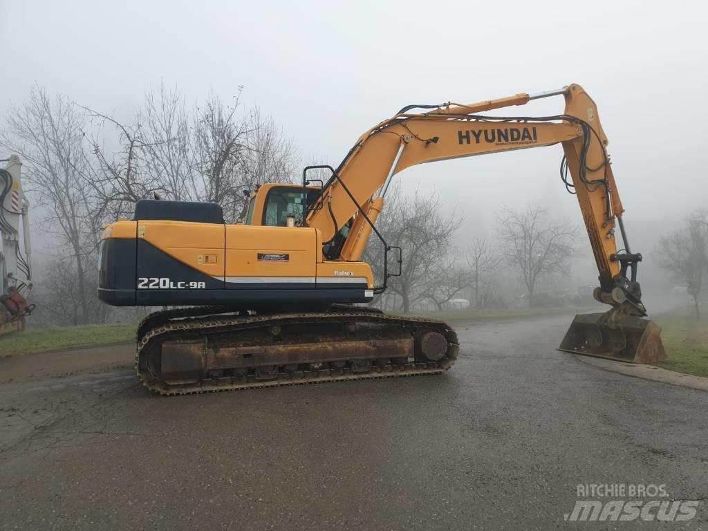 Hyundai R 220 LC-9A Beltegraver