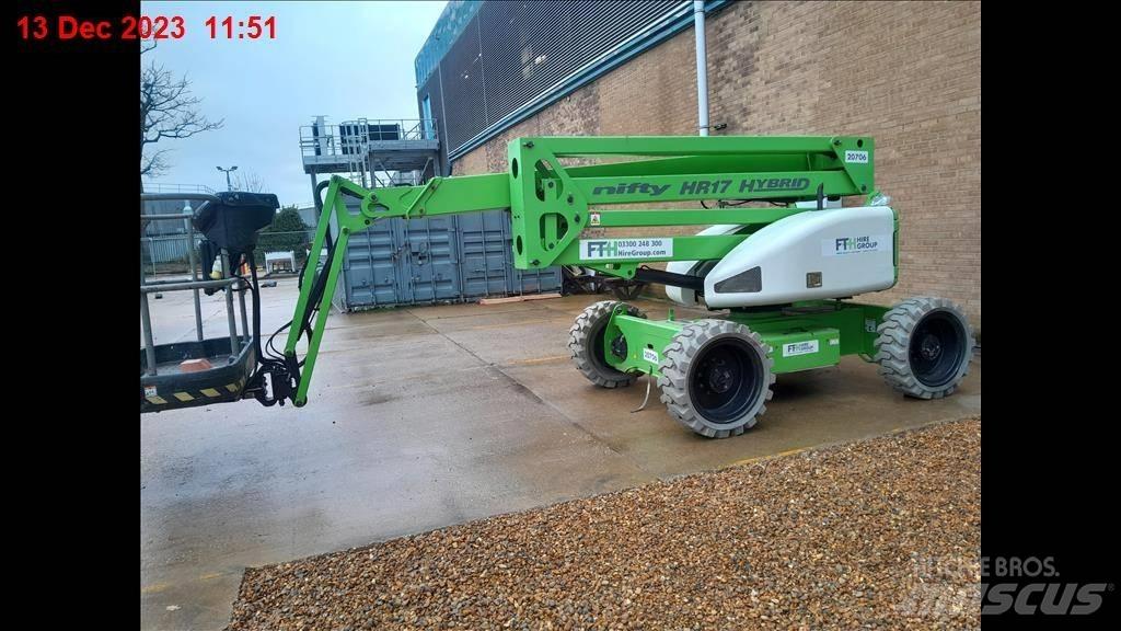Niftylift HR 17 Leddede bomlifter