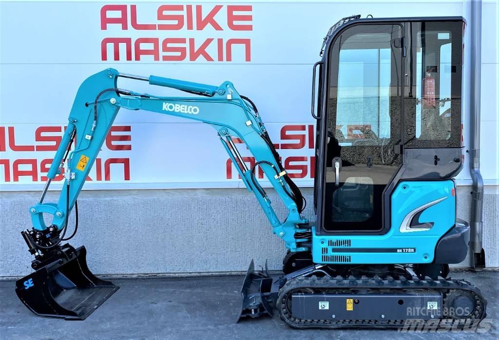 Kobelco SK 17 SR Minigravere <7t