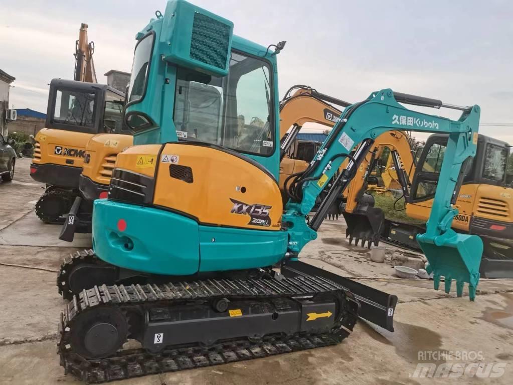 Kubota KX 135 Beltegraver