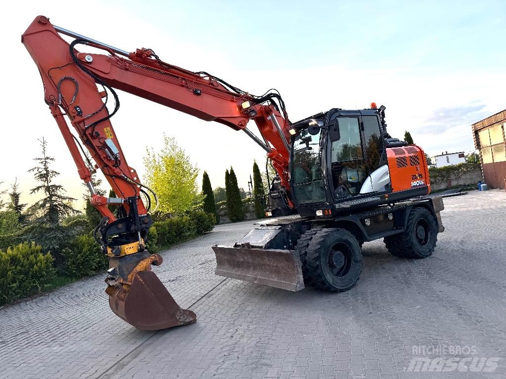 Hitachi ZX 140 W-6 Hjulgravere