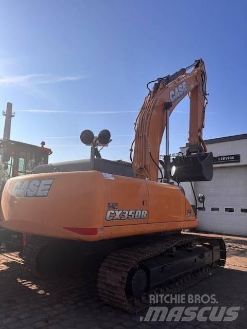 CASE CX 350 B Beltegraver