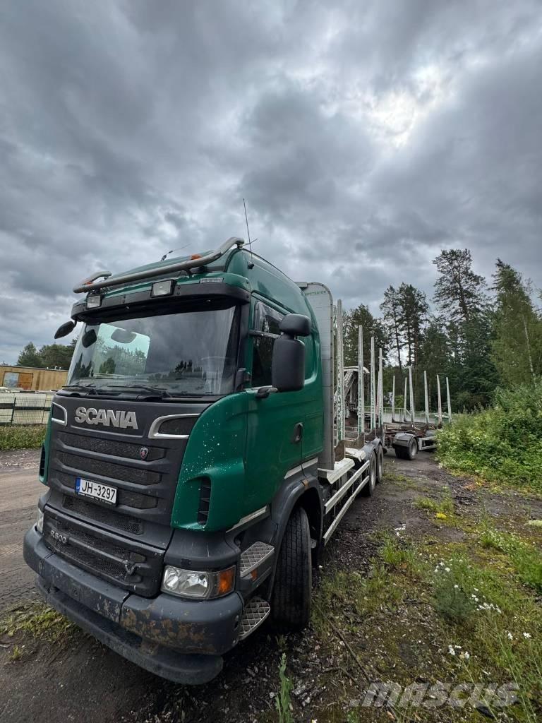 Scania R 500 Tømmerbiler