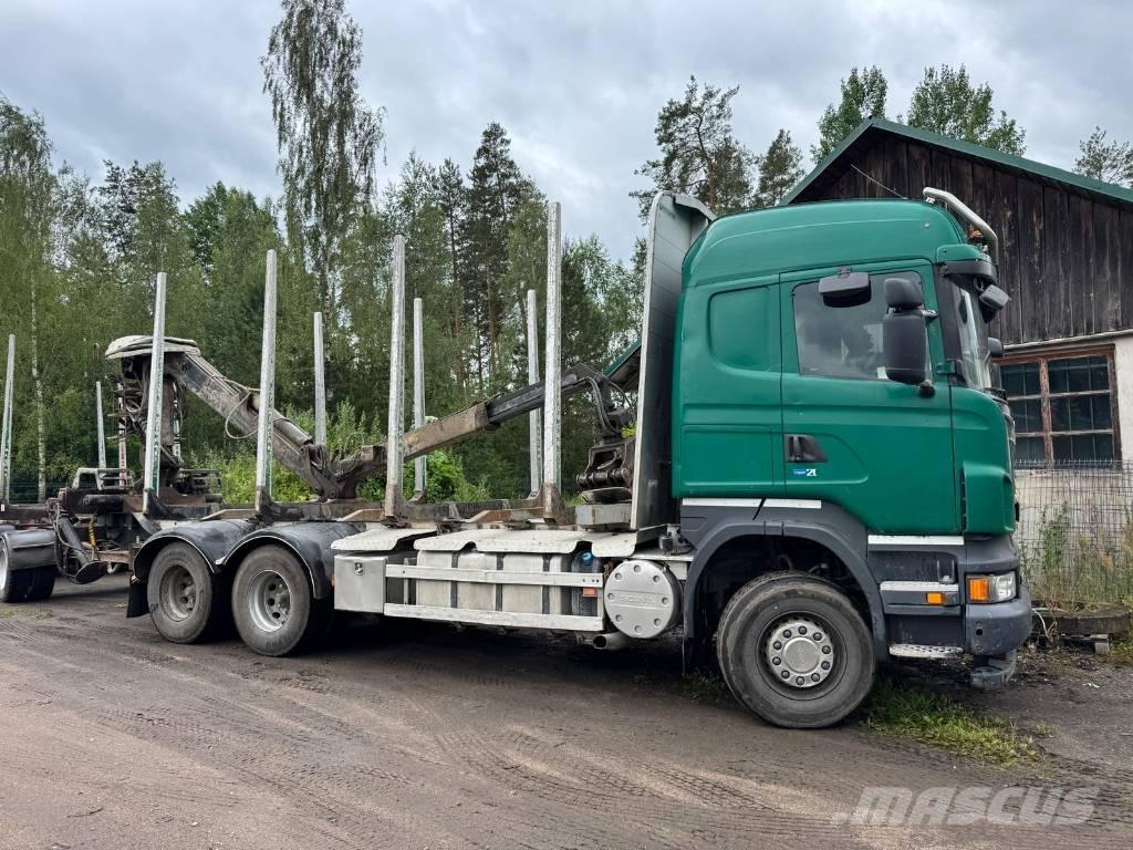 Scania R 500 Tømmerbiler