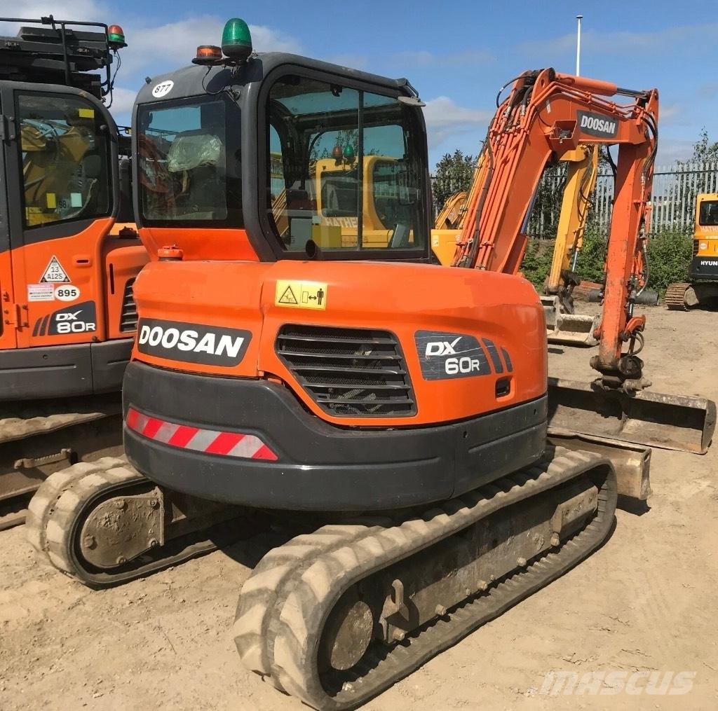 Doosan DX 60 R Minigravere <7t