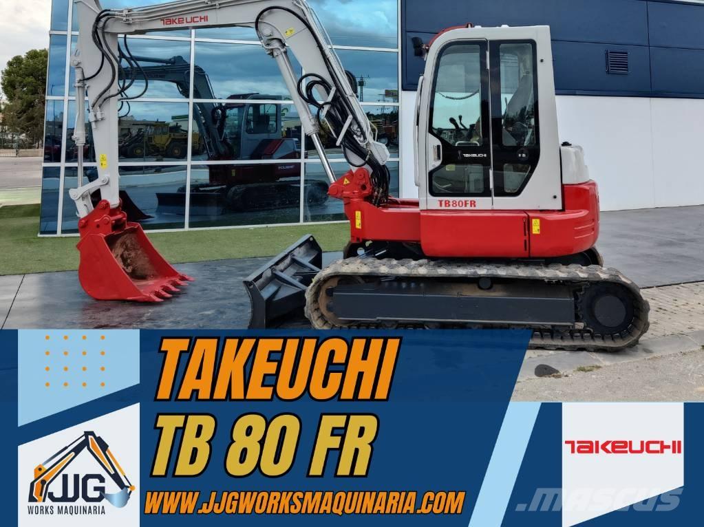 Takeuchi TB 80 FR Midigravere 7 - 12t