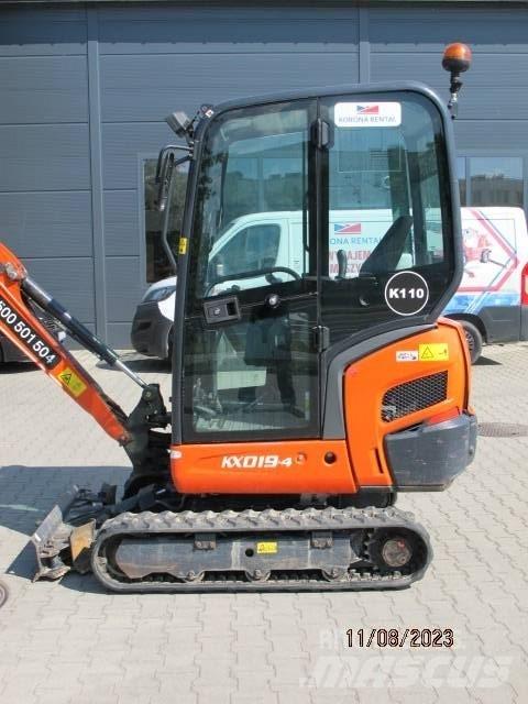 Kubota KX 019-4 Minigravere <7t