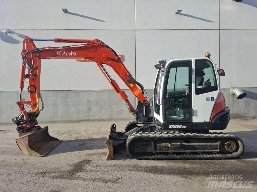 Kubota KX 080-3 Midigravere 7 - 12t