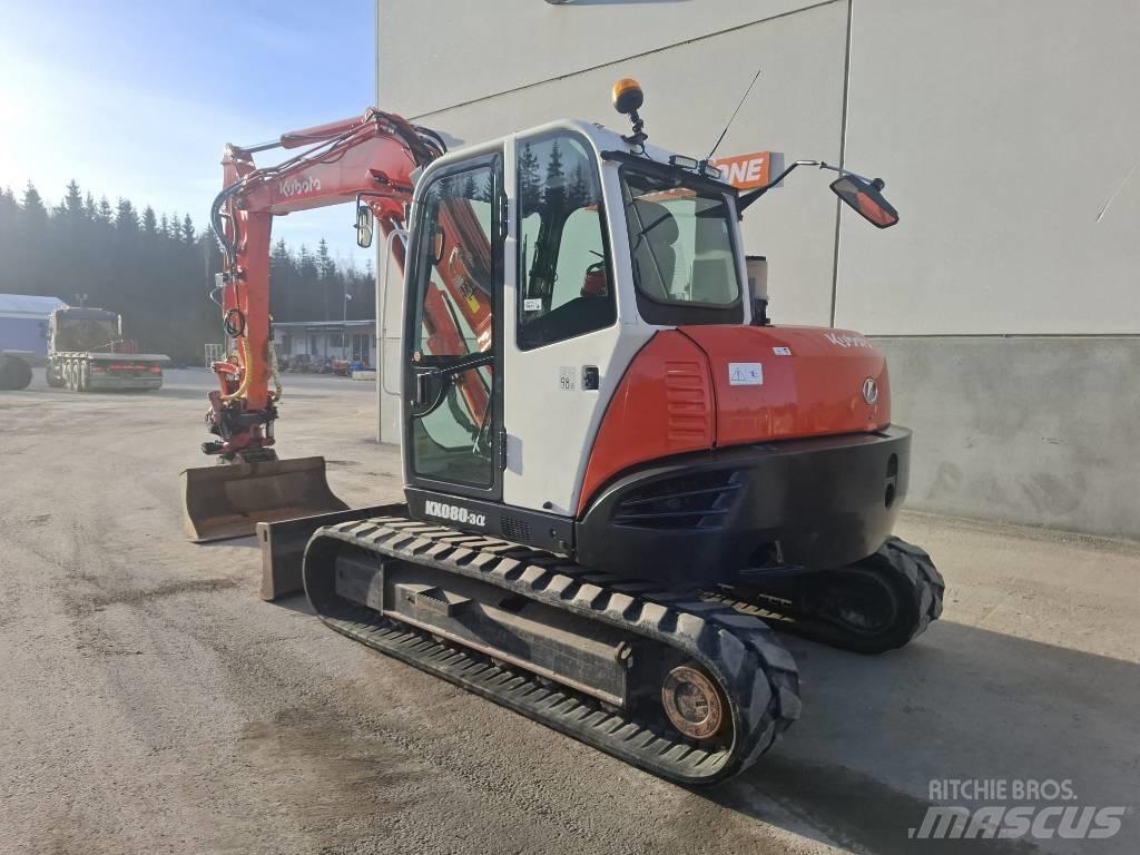 Kubota KX 080-3 Midigravere 7 - 12t