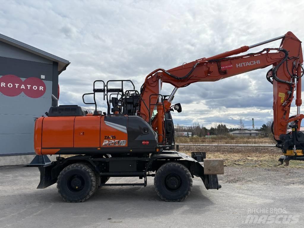 Hitachi ZX220W-7 2P Hjulgravere