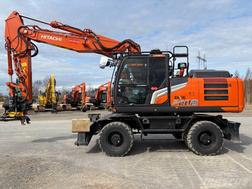 Hitachi ZX220W-7 2P Hjulgravere