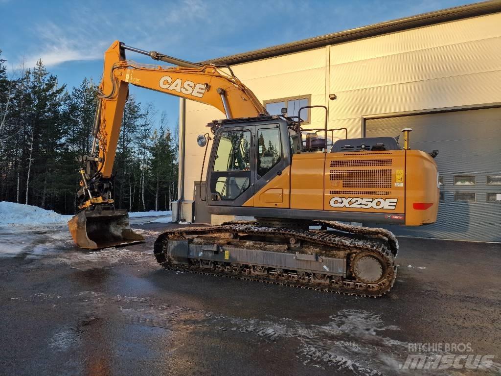 CASE CX250E Beltegraver