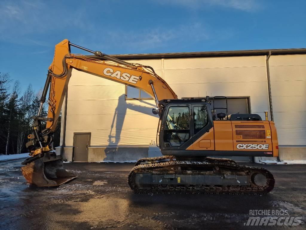 CASE CX250E Beltegraver