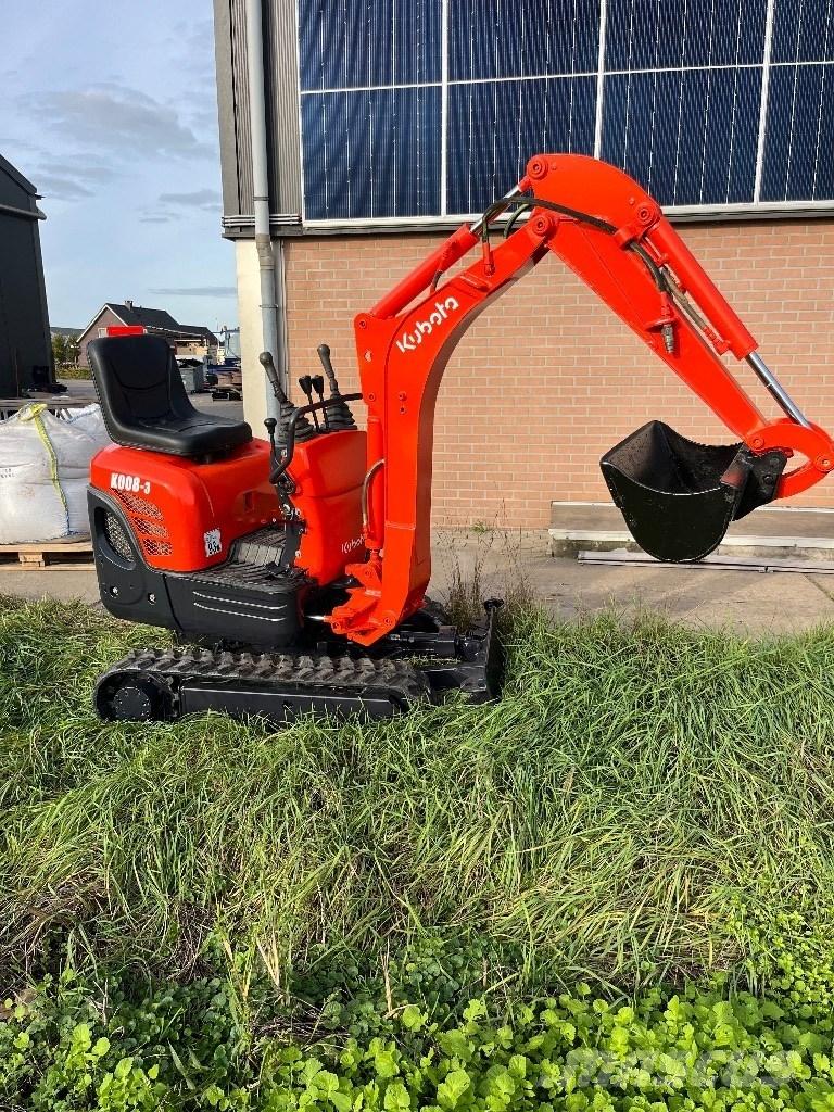 Kubota K 008-3 Minigravere <7t