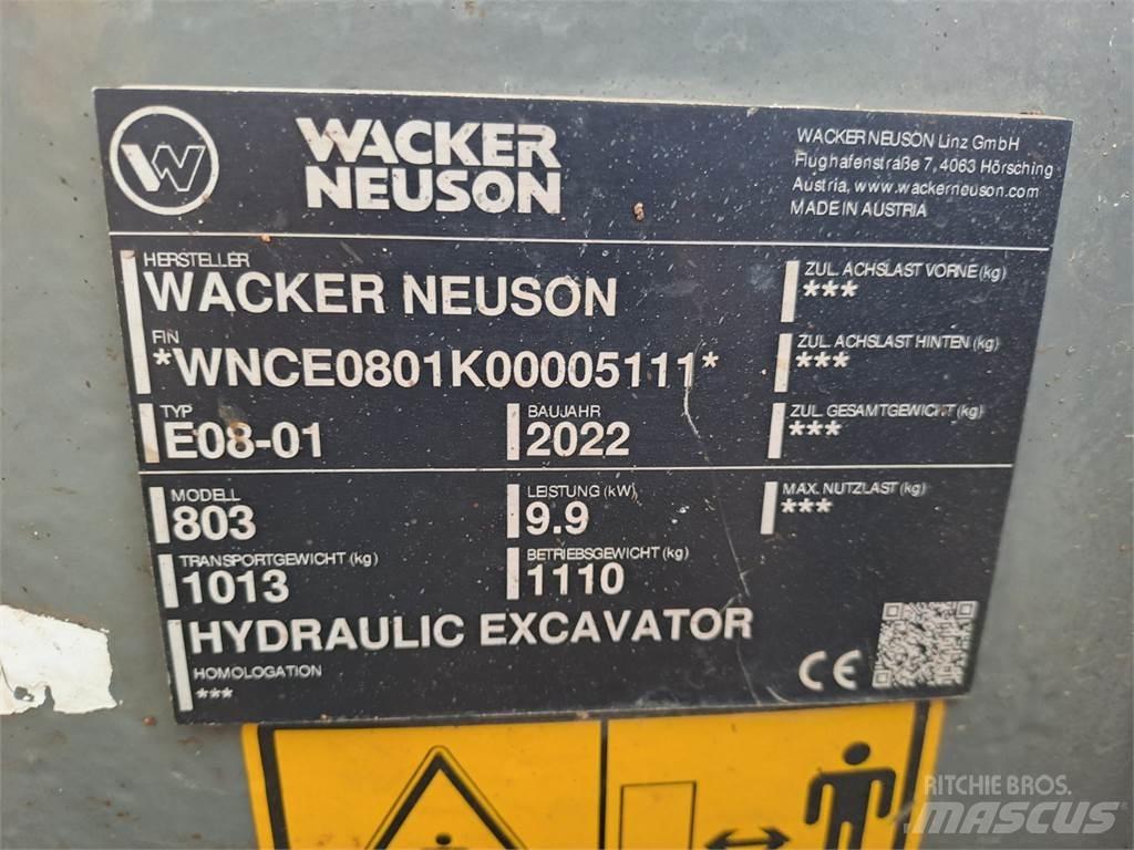 Wacker Neuson 803 Beltegraver