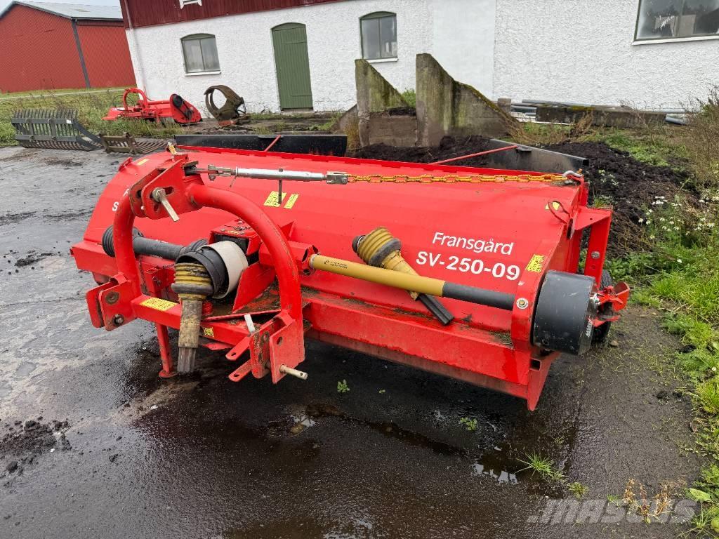 Fransgård SV 250-09 Raker og høyvendere