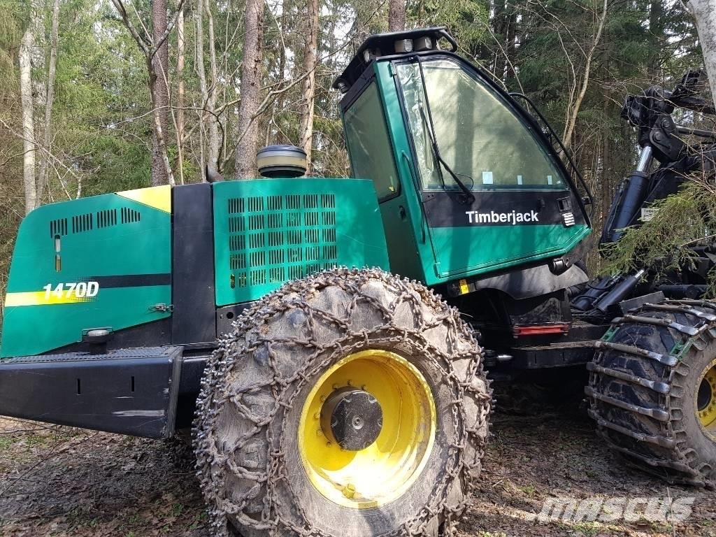 Timberjack 1470D Hogstmaskiner