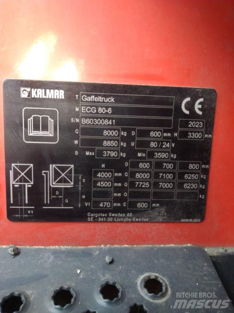 Kalmar ECG80-6 Elektriske trucker